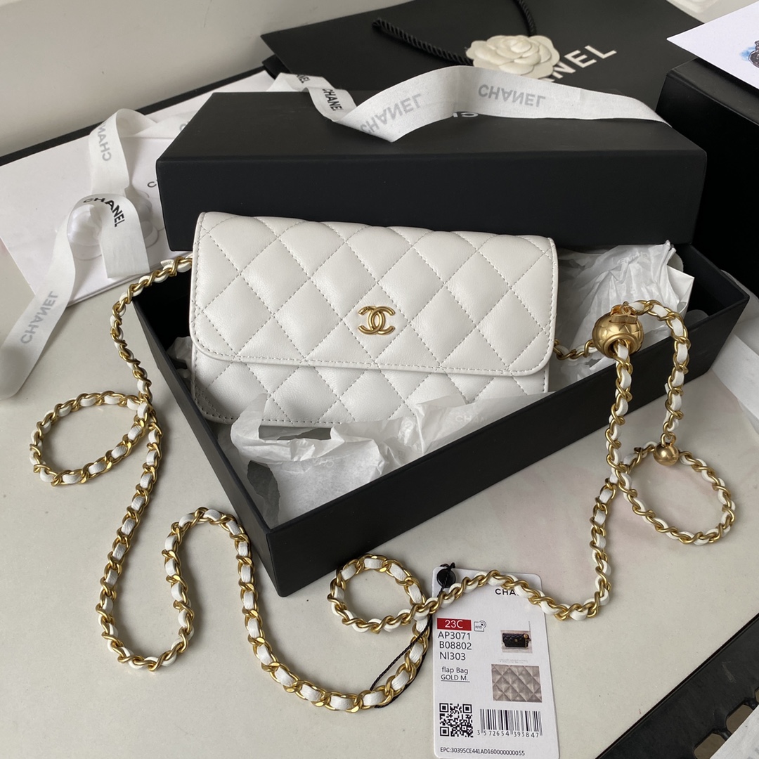 TOP CHANEL 23C Mini Flap Bag 17cm - GHW - 3 Color