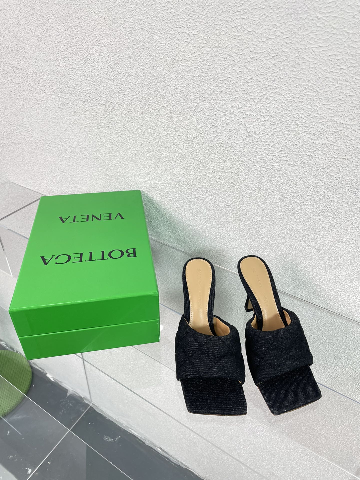 TOP Bottega Veneta BV  Use Metal Lambskin High Heels - 2 Colour