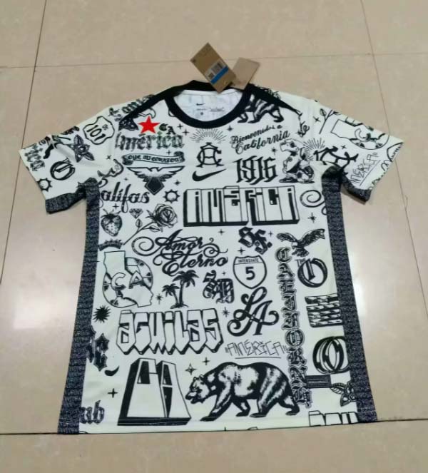 2025/2026 América Pre-Match Football Shirt 1:1 Thai Quality