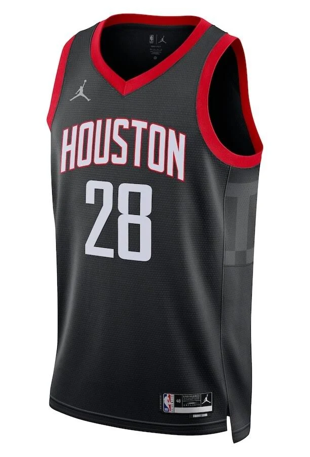 Alperen Sengun #28 Houston Rockets Men's Jersey - Black