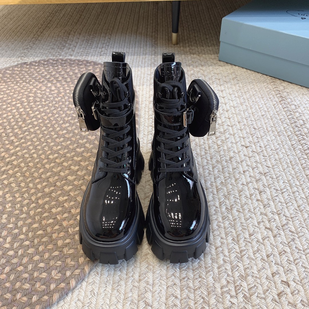 TOP PRADA Classic Autumn And Winter Short Boots - 3 Colors