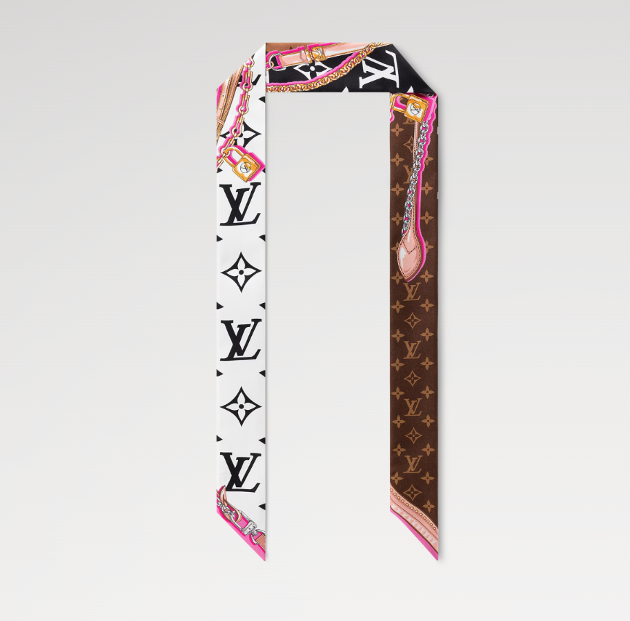 TOP Louis Vuitton LV Ultimate Monogram BB Bandeau 120 × 5 cm - Brown