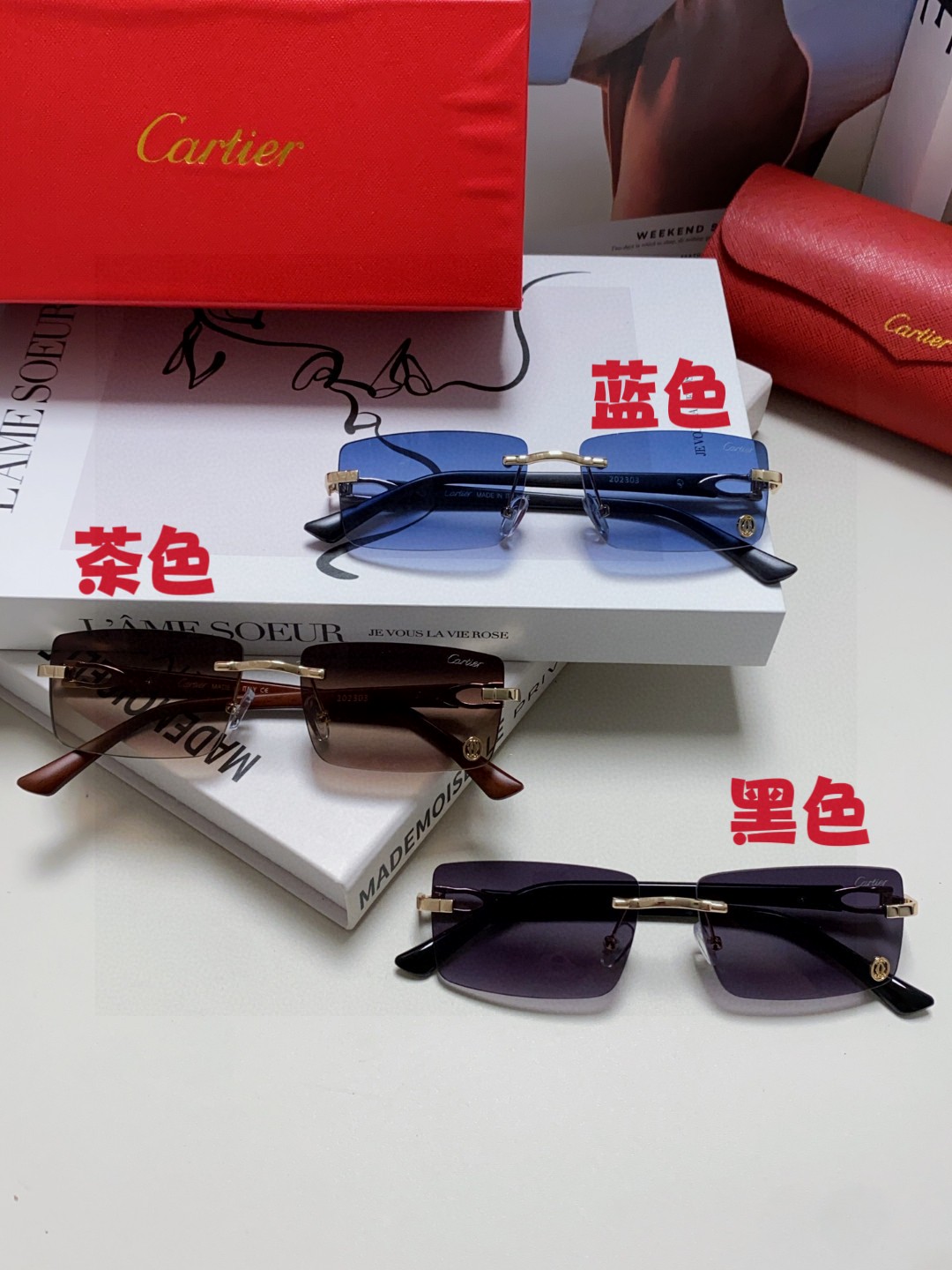 TOP Cartier Sunglasses - 3 Color