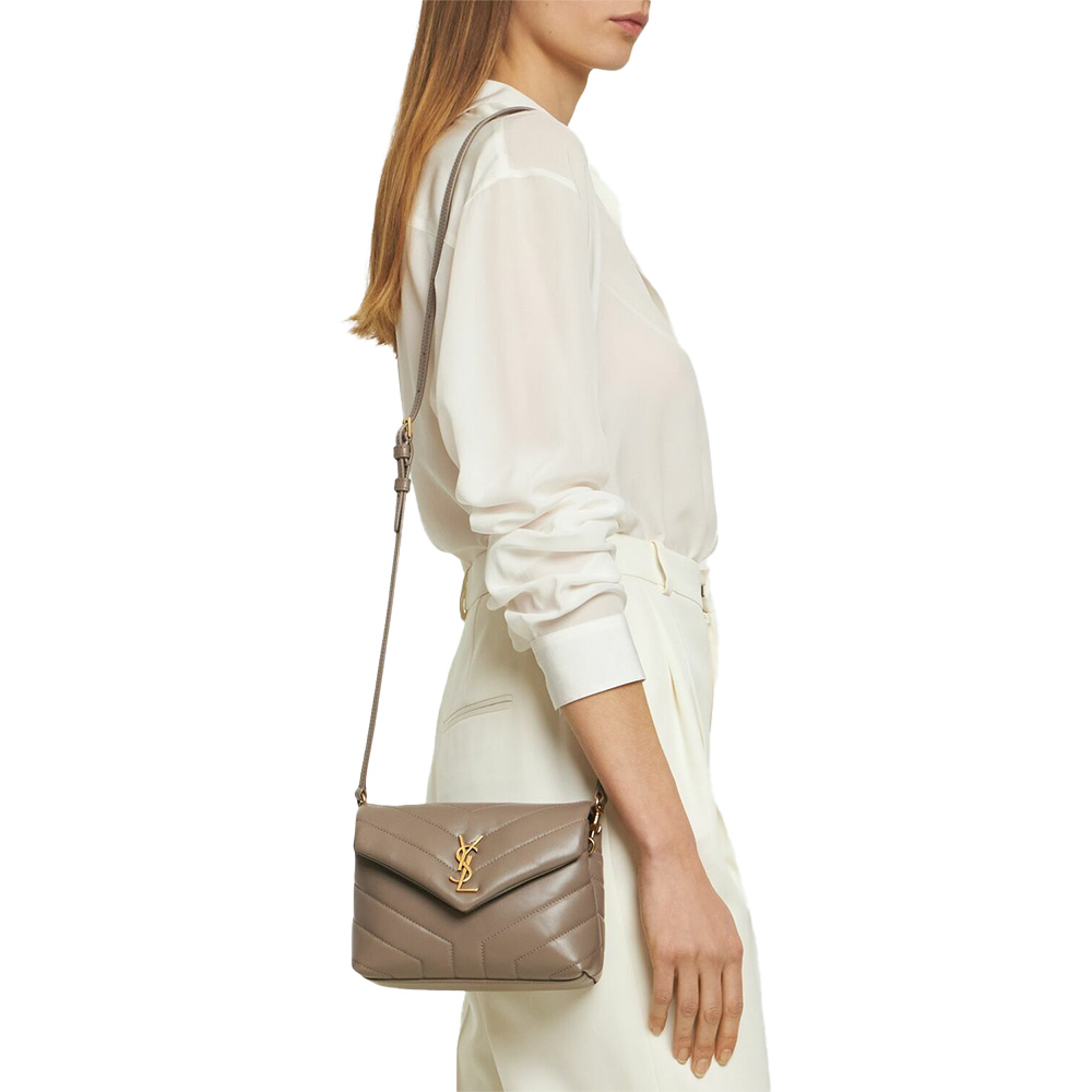 YSL SAINT LAURENT Loulou Toy quilted leather shoulder bag (Replica)