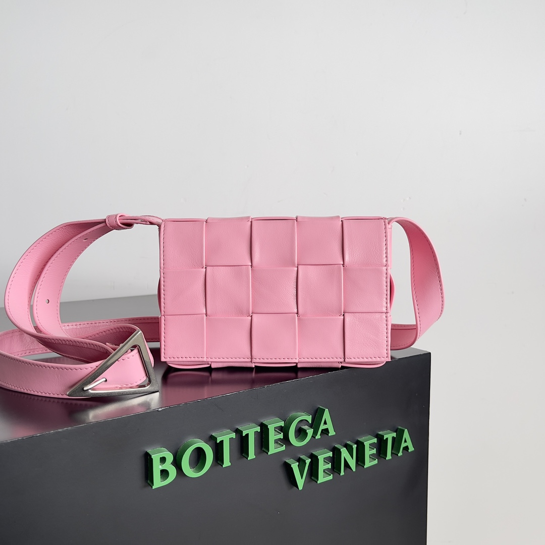 TOP Bottega Veneta BV Cassette Bags- Pink