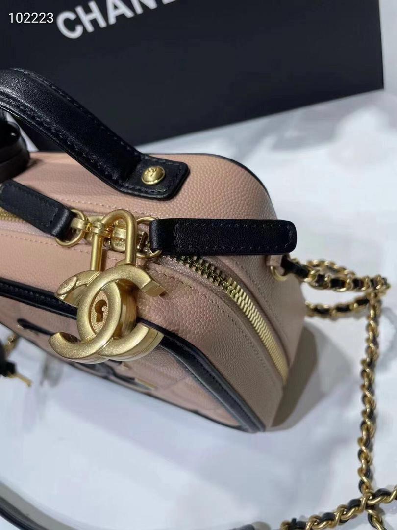 TOP CHANEL Vanity Case Bag  Small - Light Pink