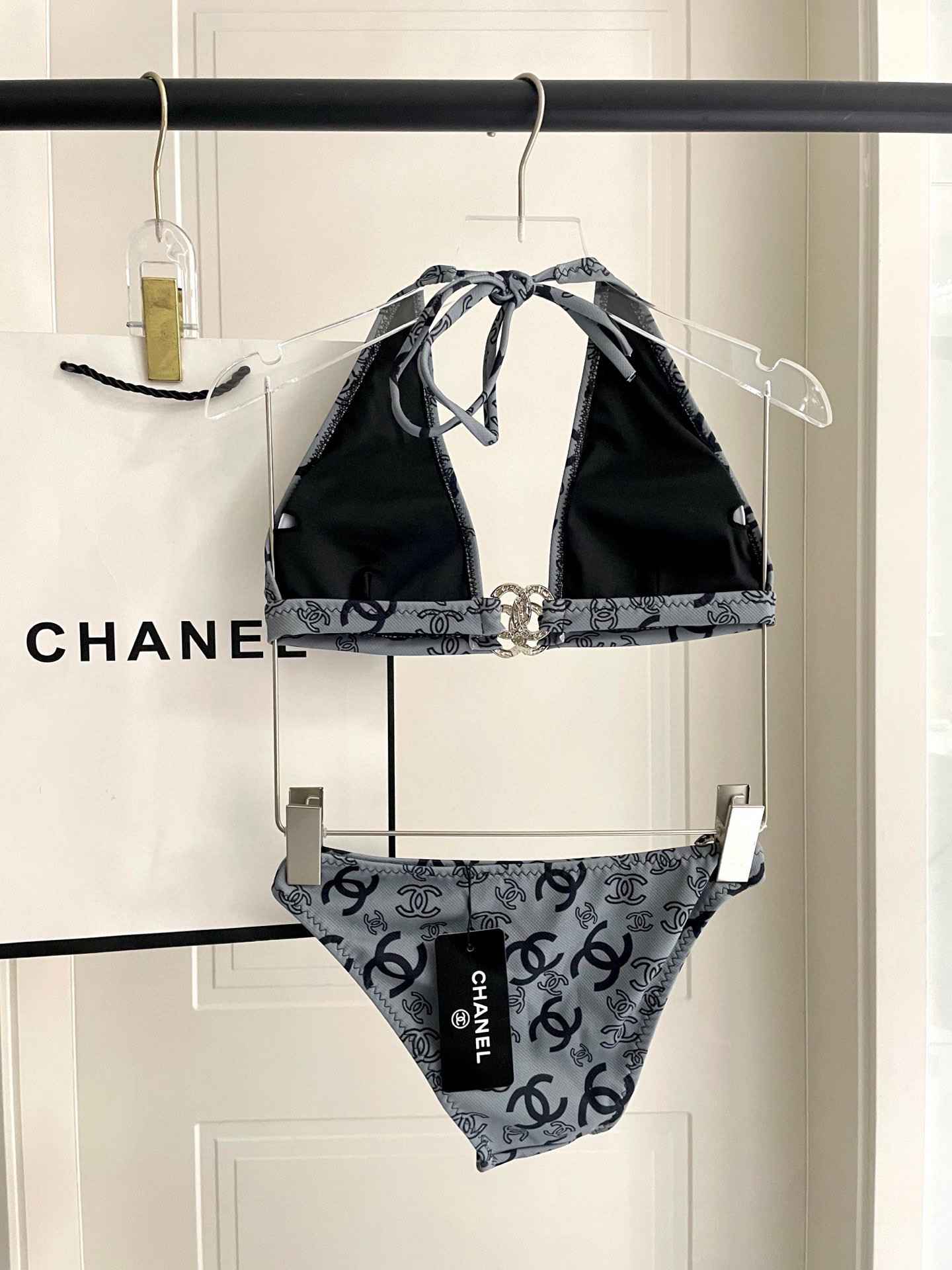 TOP CHANEL Bikini Swimsuit - 2 Color