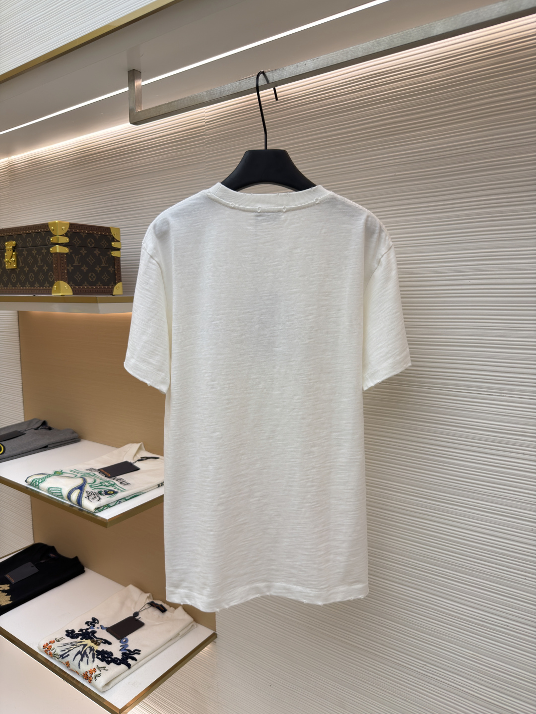 Dior 毛巾绣短袖
