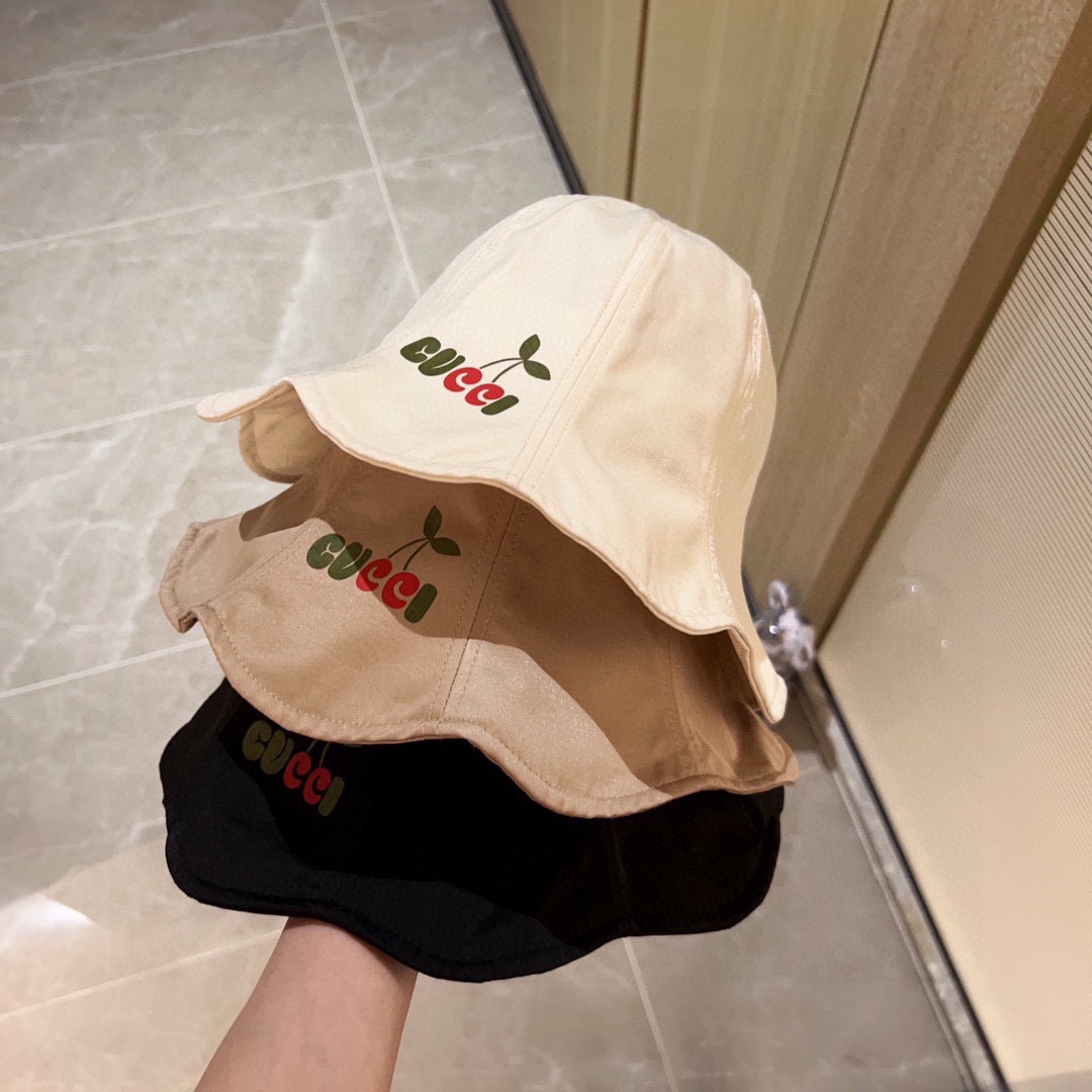 TOP GUCCI Waterproof Fisherman's Hat - 3 Colors