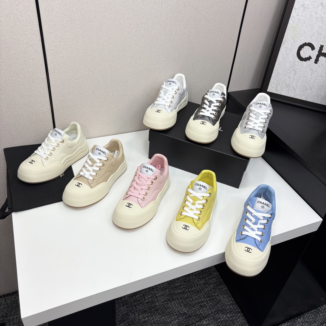 TOP CHANEL Casual Sneakers - 8 Colors