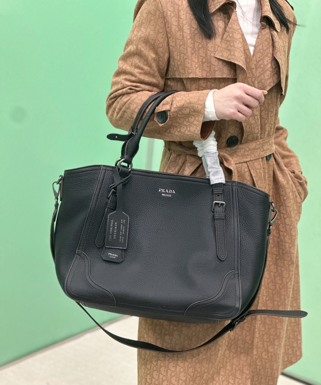 TOP PRADA Handbag 38x32x14cm- 5 Colors