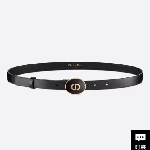 TOP Christian Dior Belt 1.5CM - Black