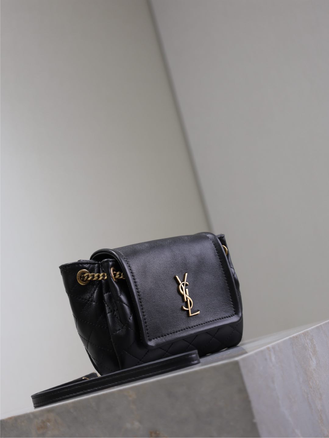 TOP Yves Saint Laurent YSL Mini Nolita Bag 18x13x6cm - 3 Color&GHW