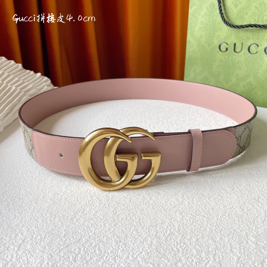 TOP GUCCI Classic Leather Belt
