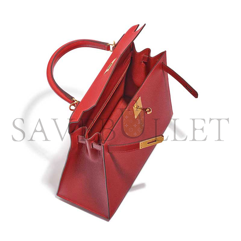 HERMES KELLY 28 EPSOM GOLD HARDWARE 302513 (28*22*10cm)
