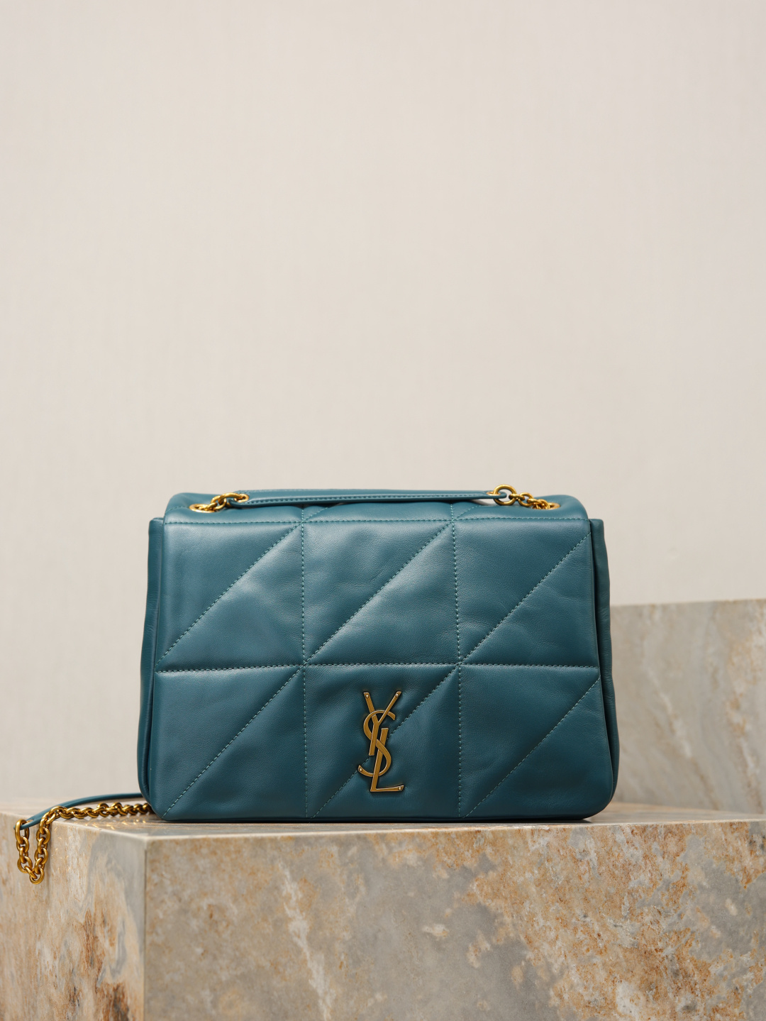 TOP Yves Saint Laurent YSL Jamie Bag 29×21×9.5cm - Pine Green