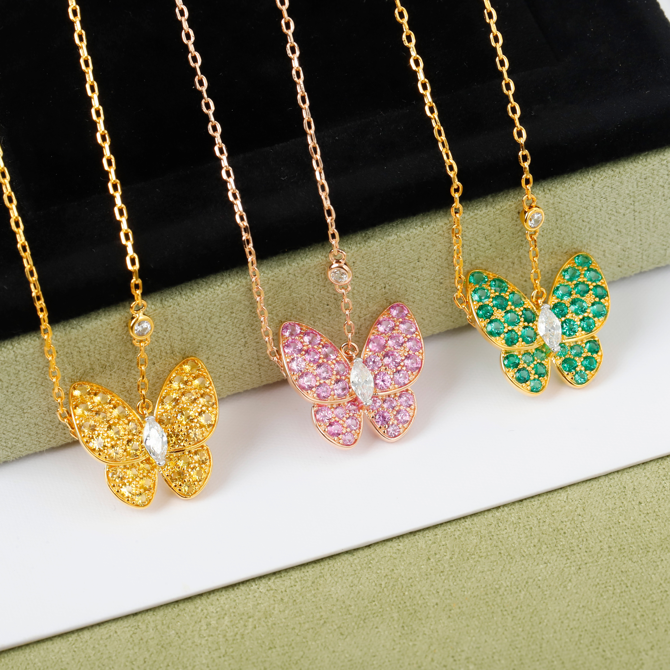 TOP Van Cleef & Arpels Butterfly Necklace - 3 Colors