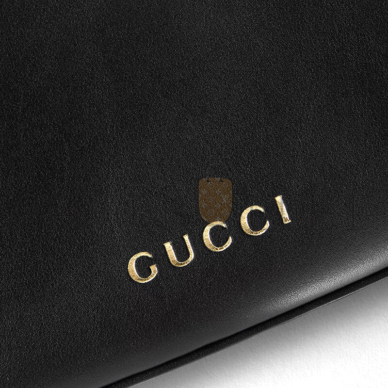 GUCCI GG EMBLEM MINI BUCKET BAG 815118 (19*18*11cm)