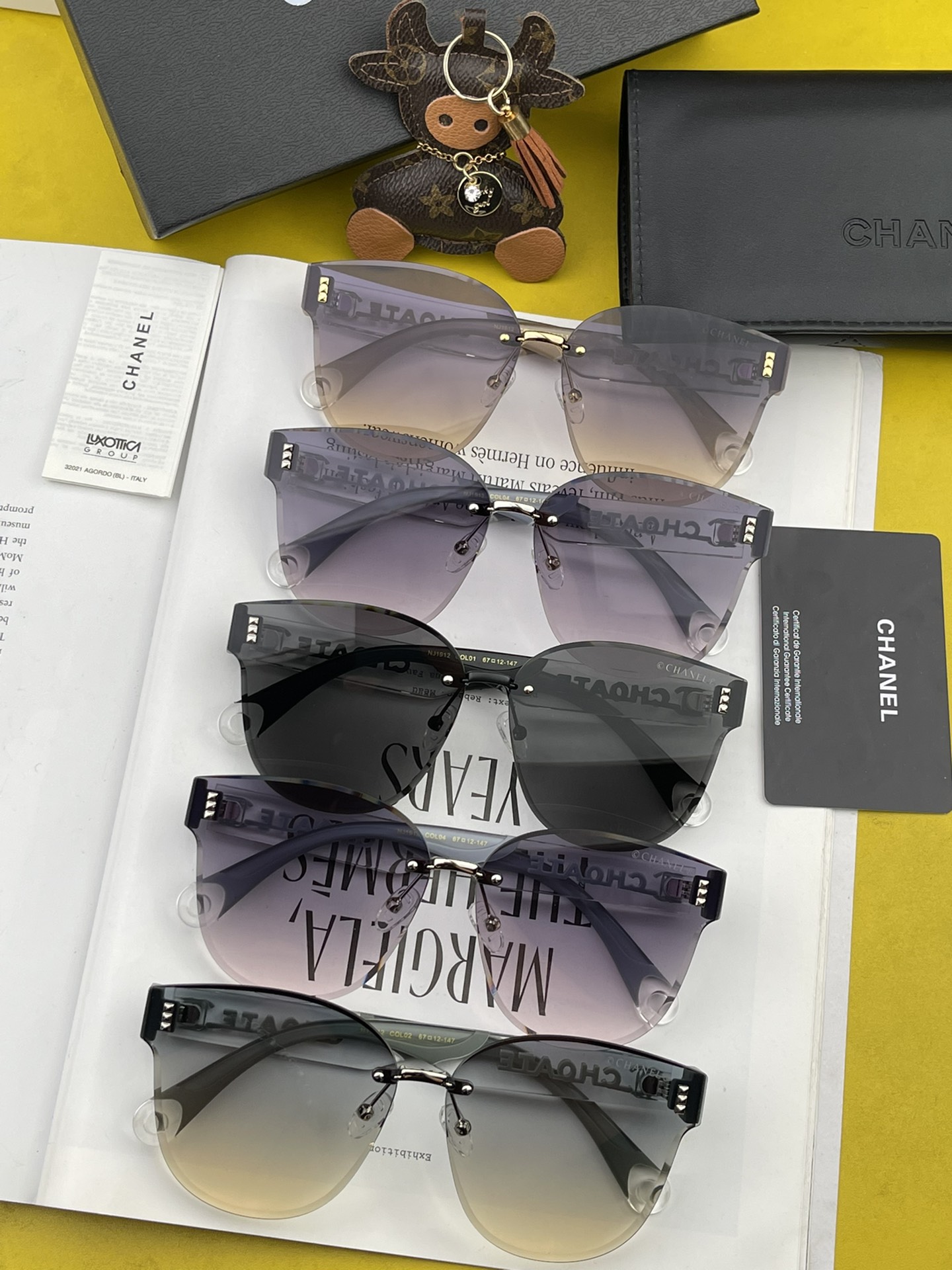 TOP CHANEL Sunglasses -5 Color