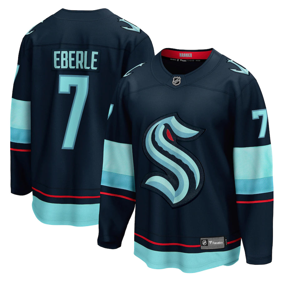Jordan Eberle Seattle Kraken NHL Fanatics Breakaway Home Jersey