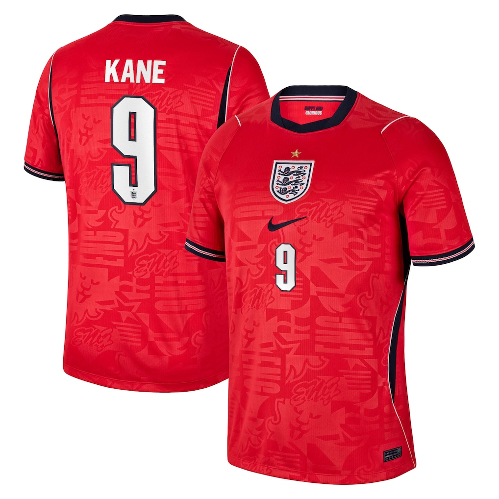 England Kane #9 Away Soccer Jersey World Cup 2026