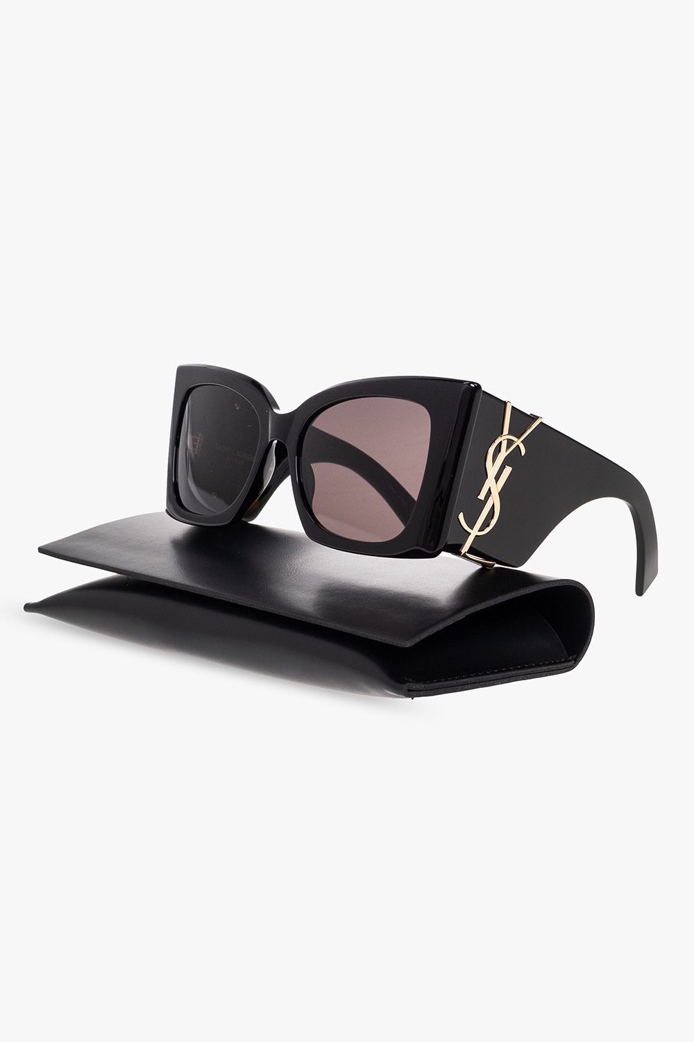 TOP Yves Saint Laurent YSL YSL Big Frame And Big Logo Sunglasses