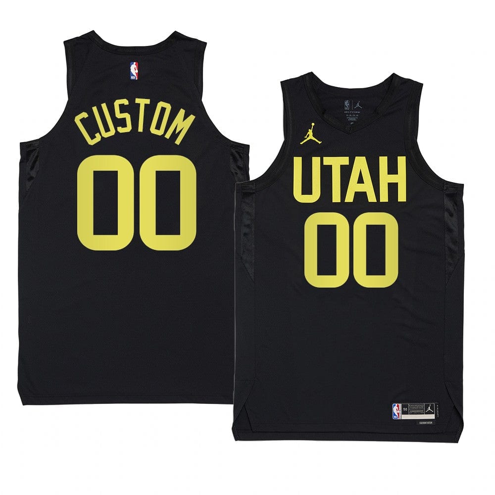 Custom Utah Jazz 2022-23 Statement Jersey