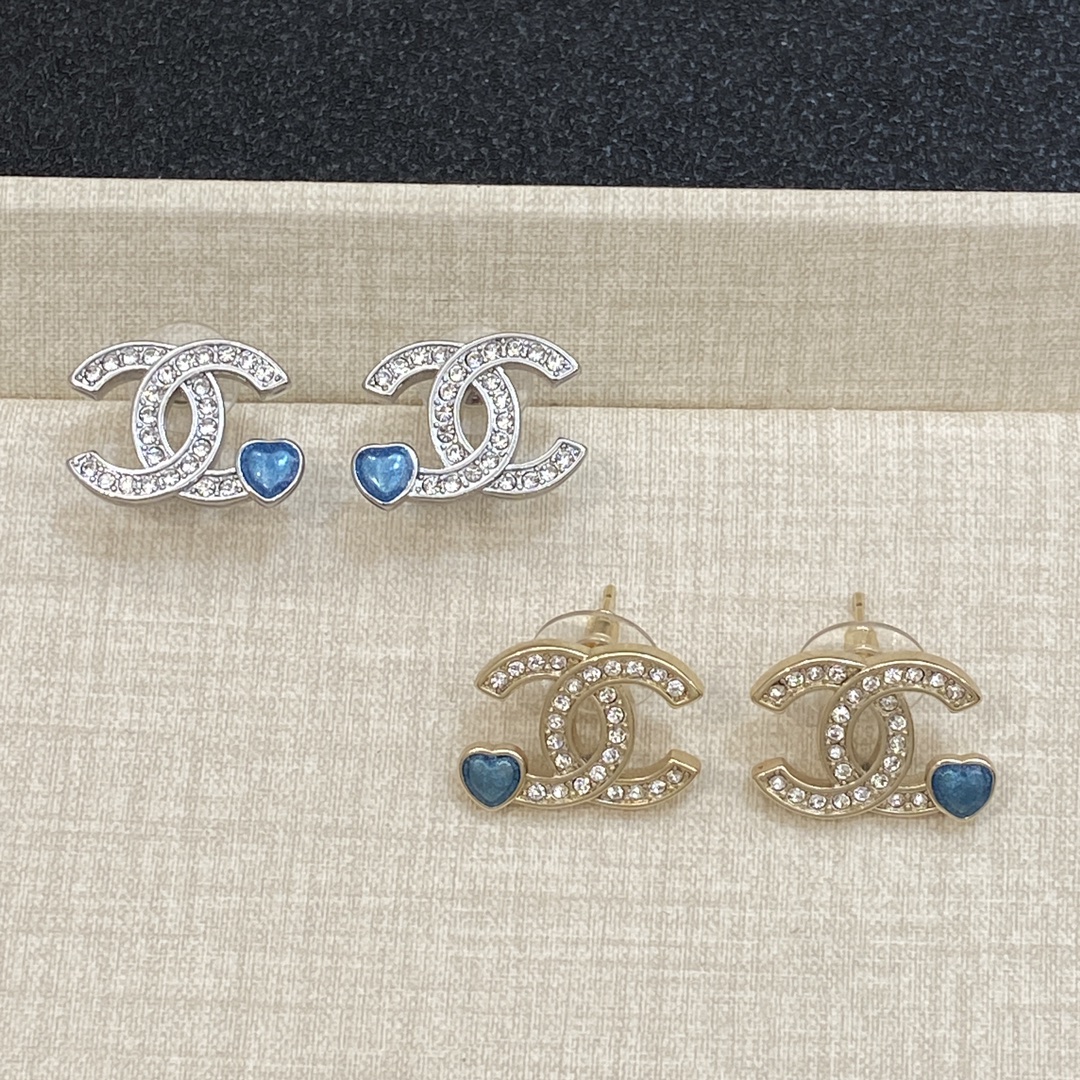 TOP CHANEL Earrings- 2 Colors