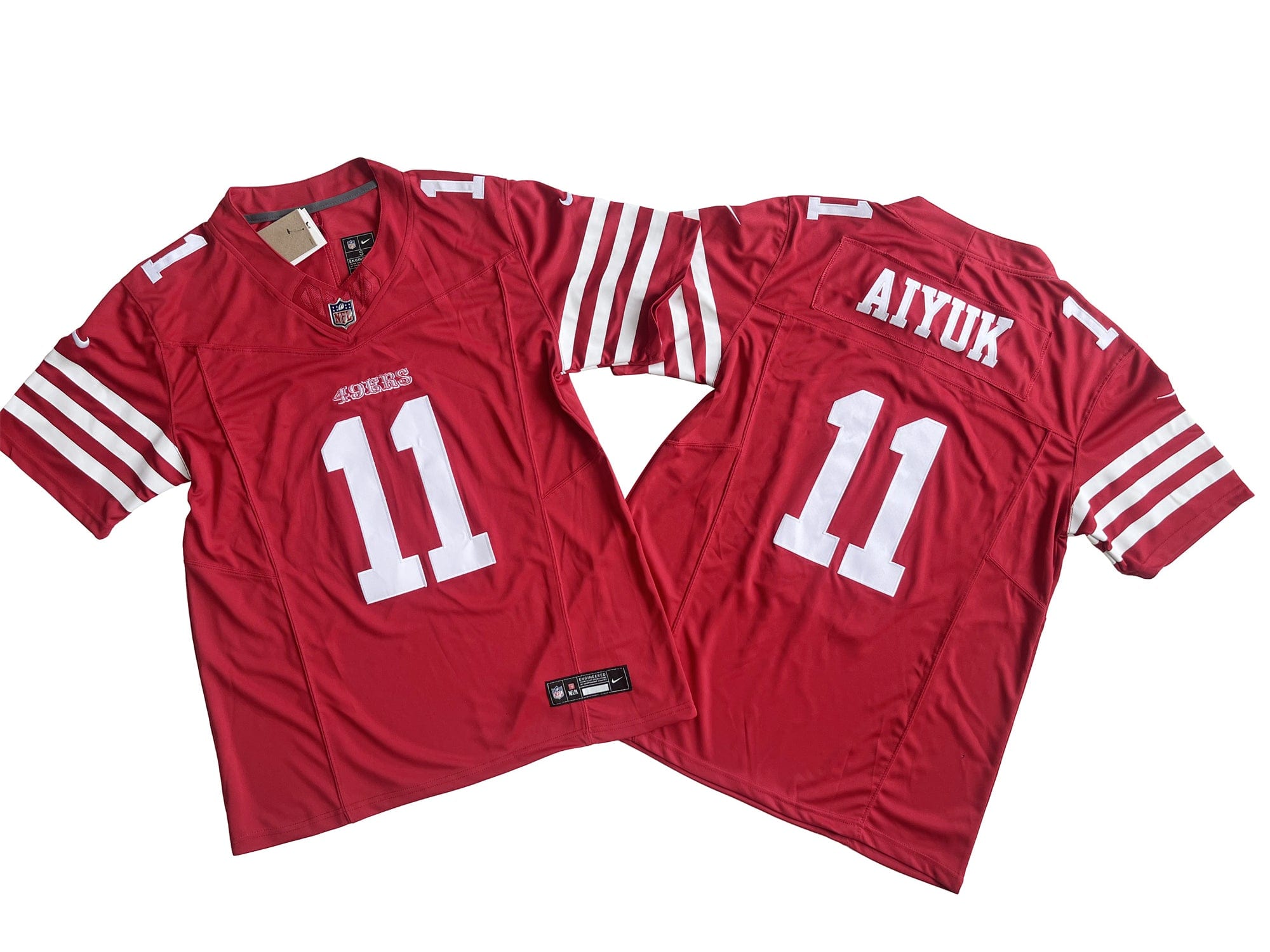 San Francisco 49ers 11# Brandon Aiyuk  Vapor F.U.S.E. Limited Jersey