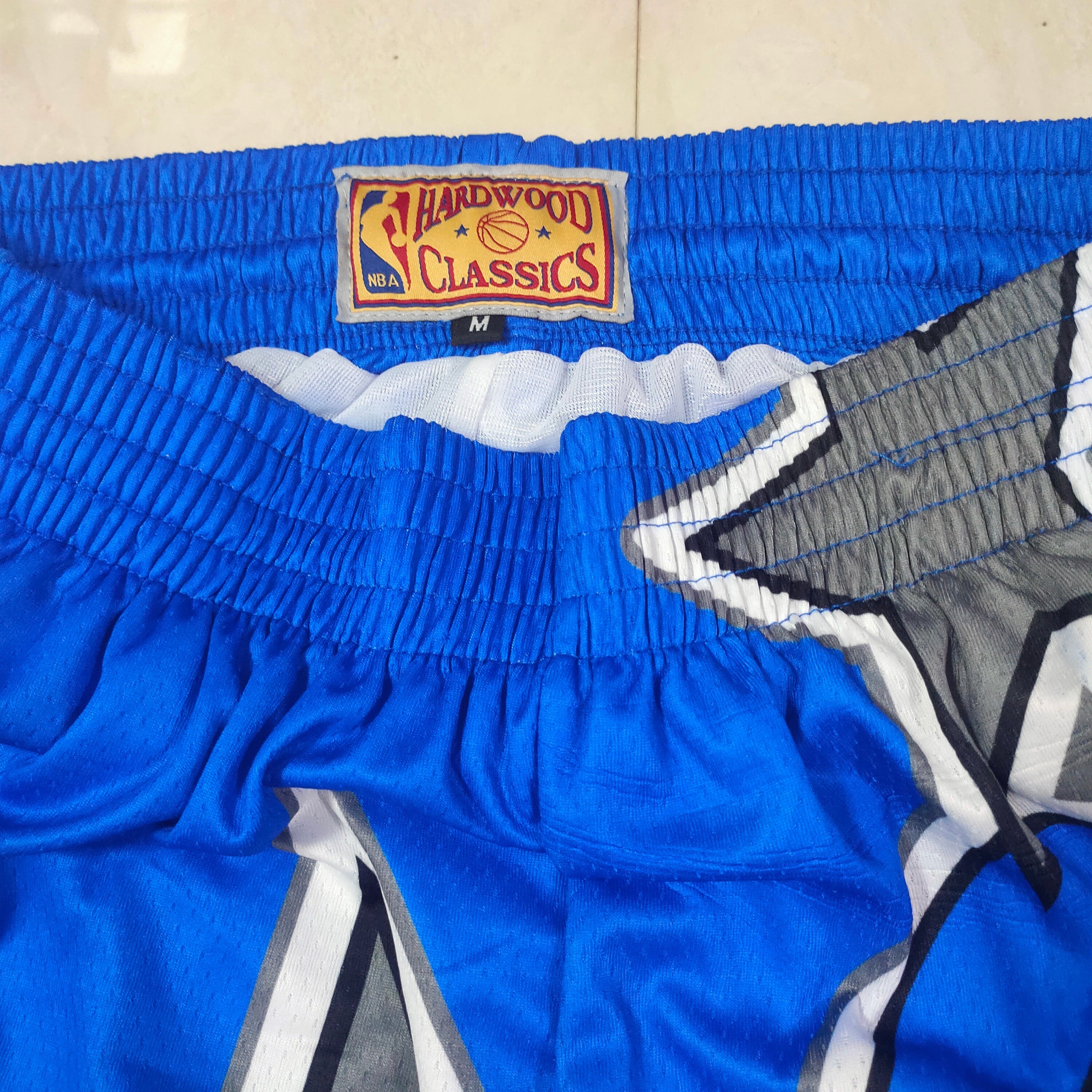 Orlando Magic blue striped mitchell&ness pocket pants