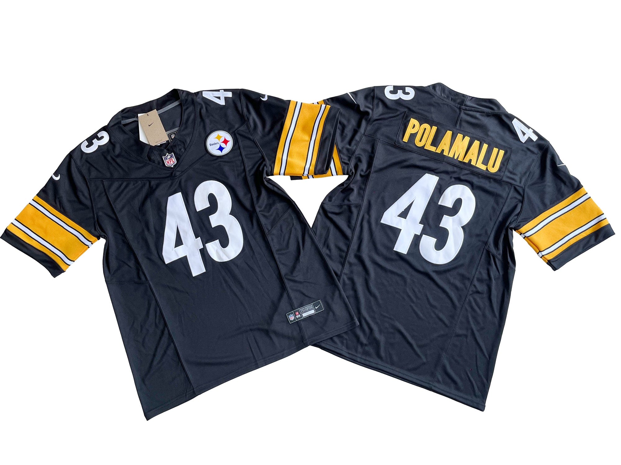 Pittsburgh Steelers 43# Troy Polamalu  Vapor F.U.S.E. Limited Jersey