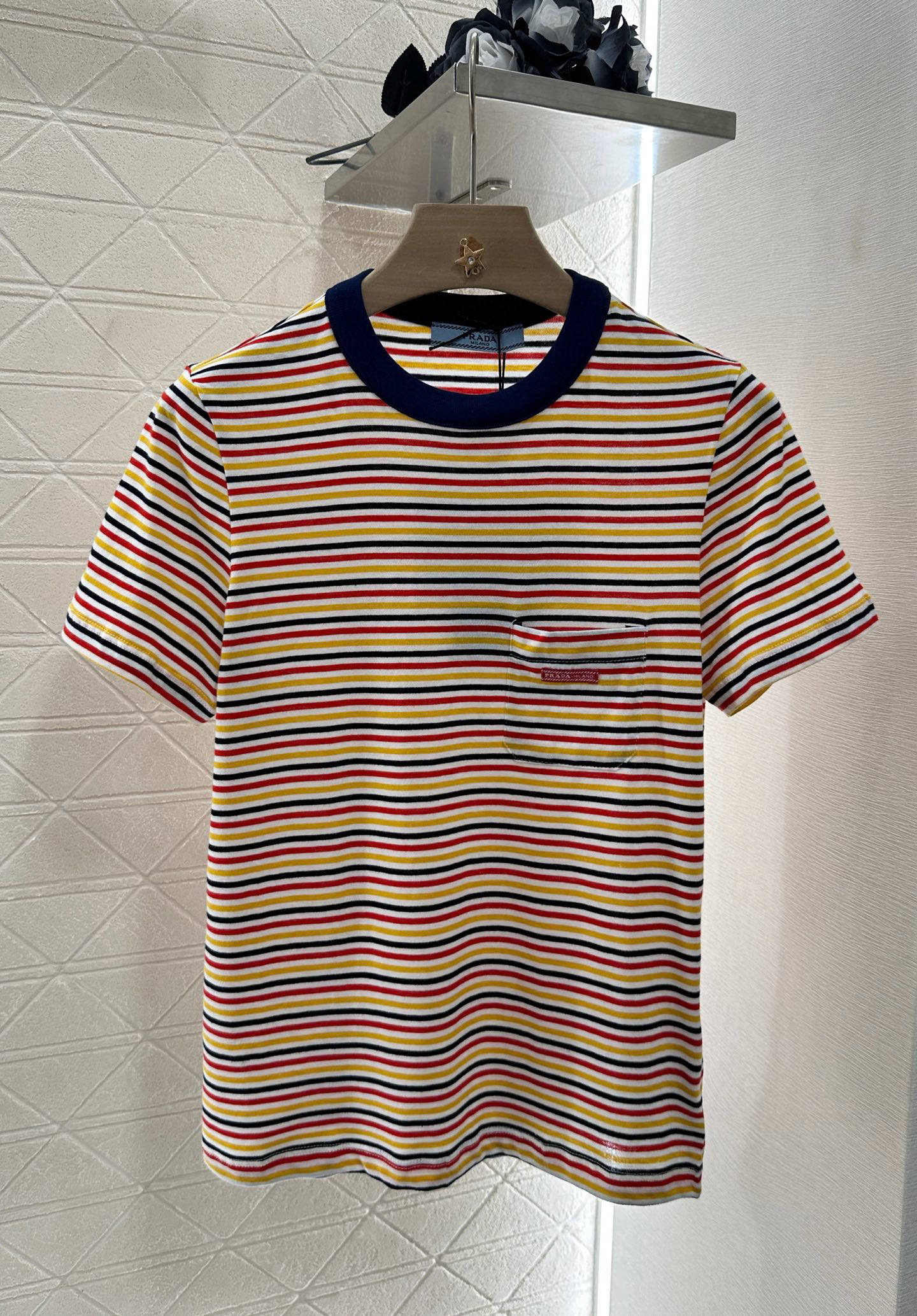 TOP PRADA T-Shirt -  Yellow