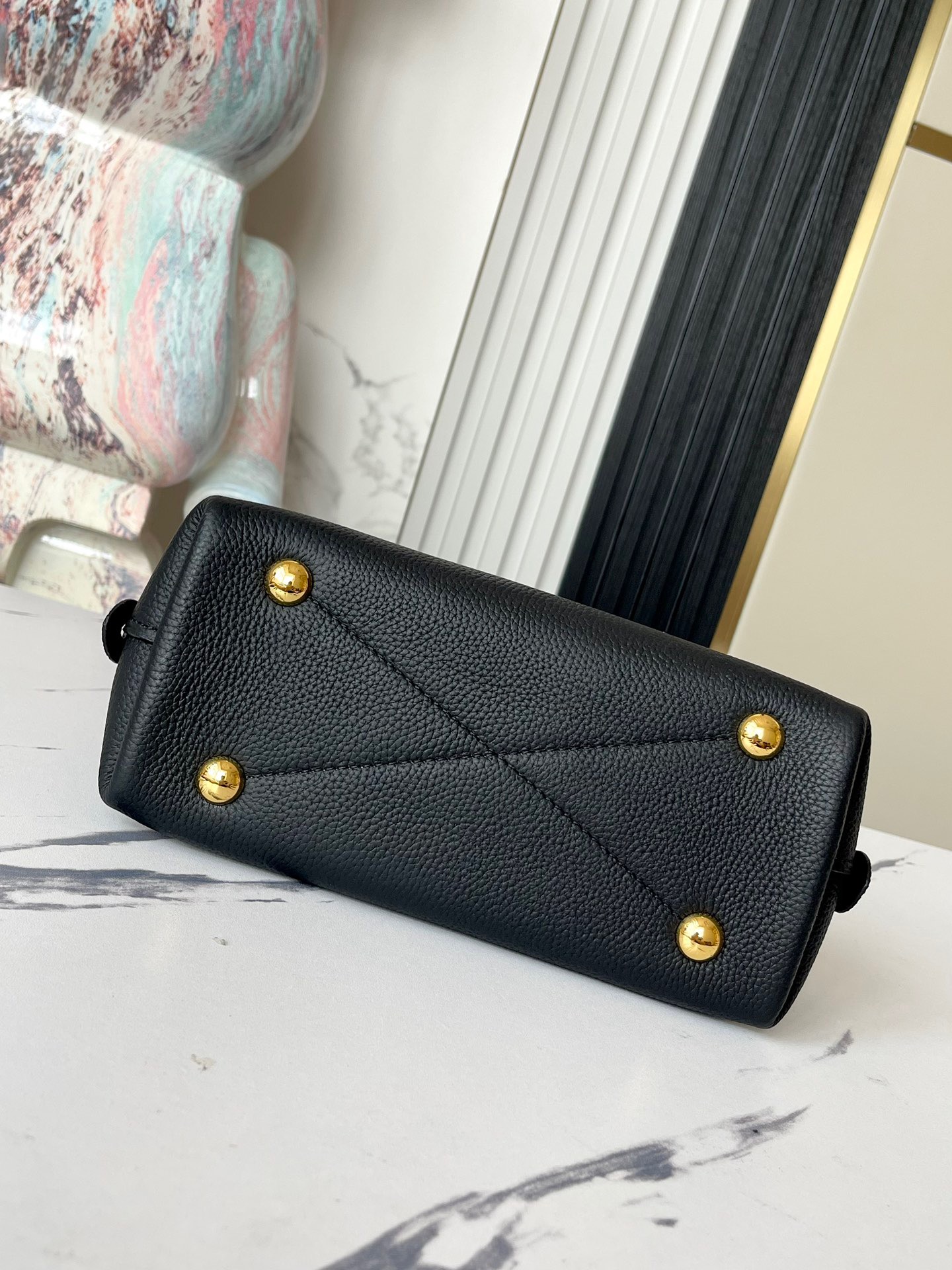 LV Alma BB 2way bag Monogram Empreinte Leather(Replica)