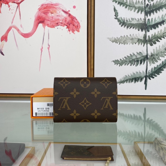 TOP Louis Vuitton LV LV Damier Victorine Wallet - 16 colors