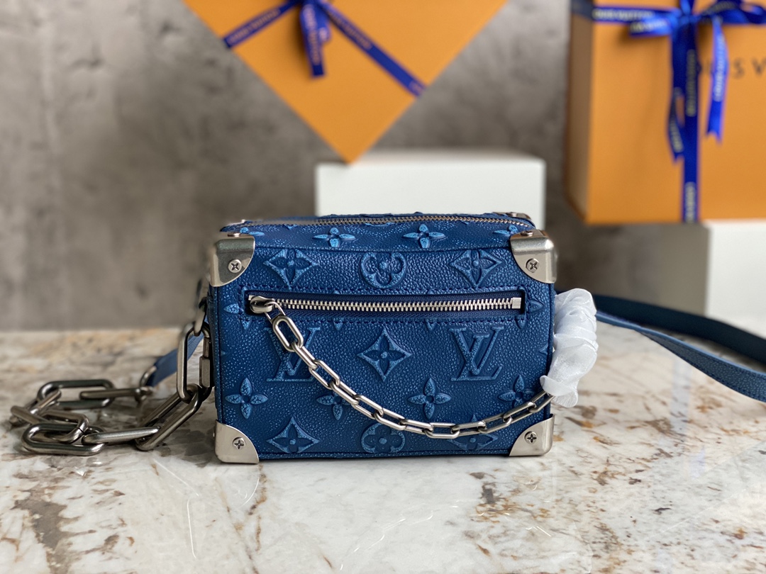 TOP Louis Vuitton LV MINI SOFT TRUNK  Bag 18.5 x 13 x 8cm - 2 Colors