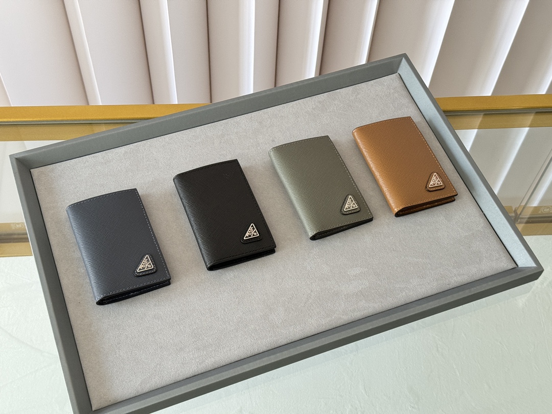 TOP PRADA Card Holder 11x7cm - 4 Colors
