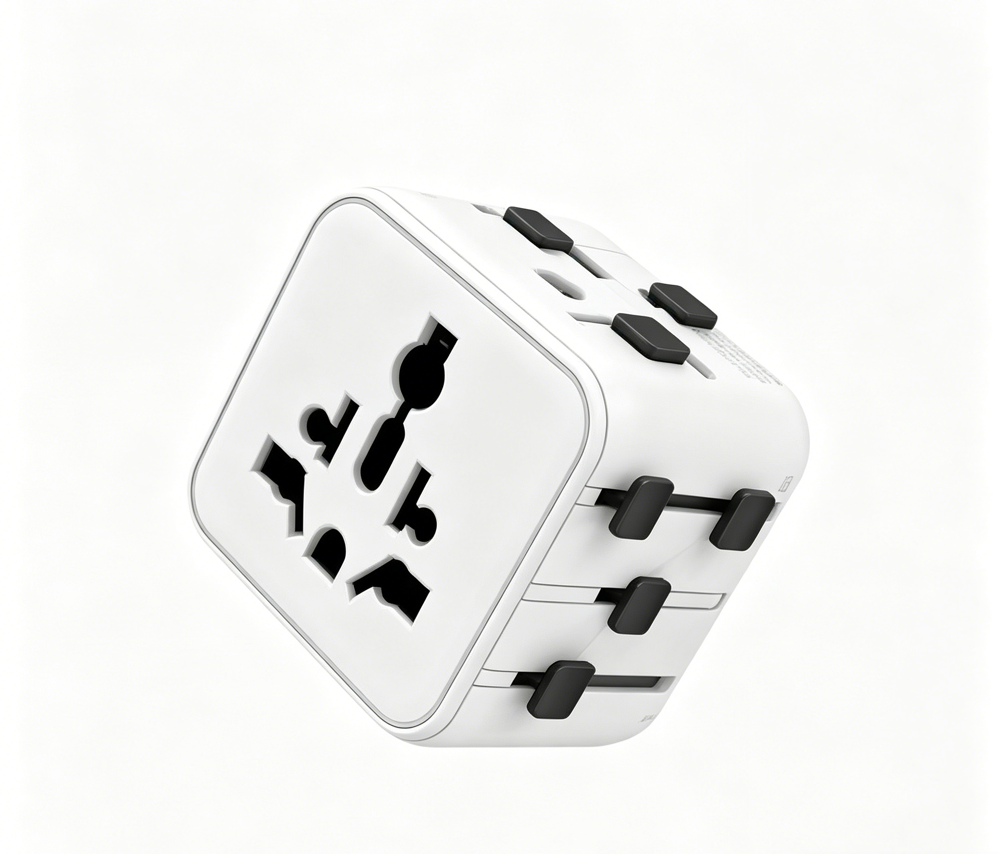 2AC Travel Charger Female Adapter Gan Travel Adapter for Worldwide Adapter for Uk Style Power Points Sockets Adapters Traveler