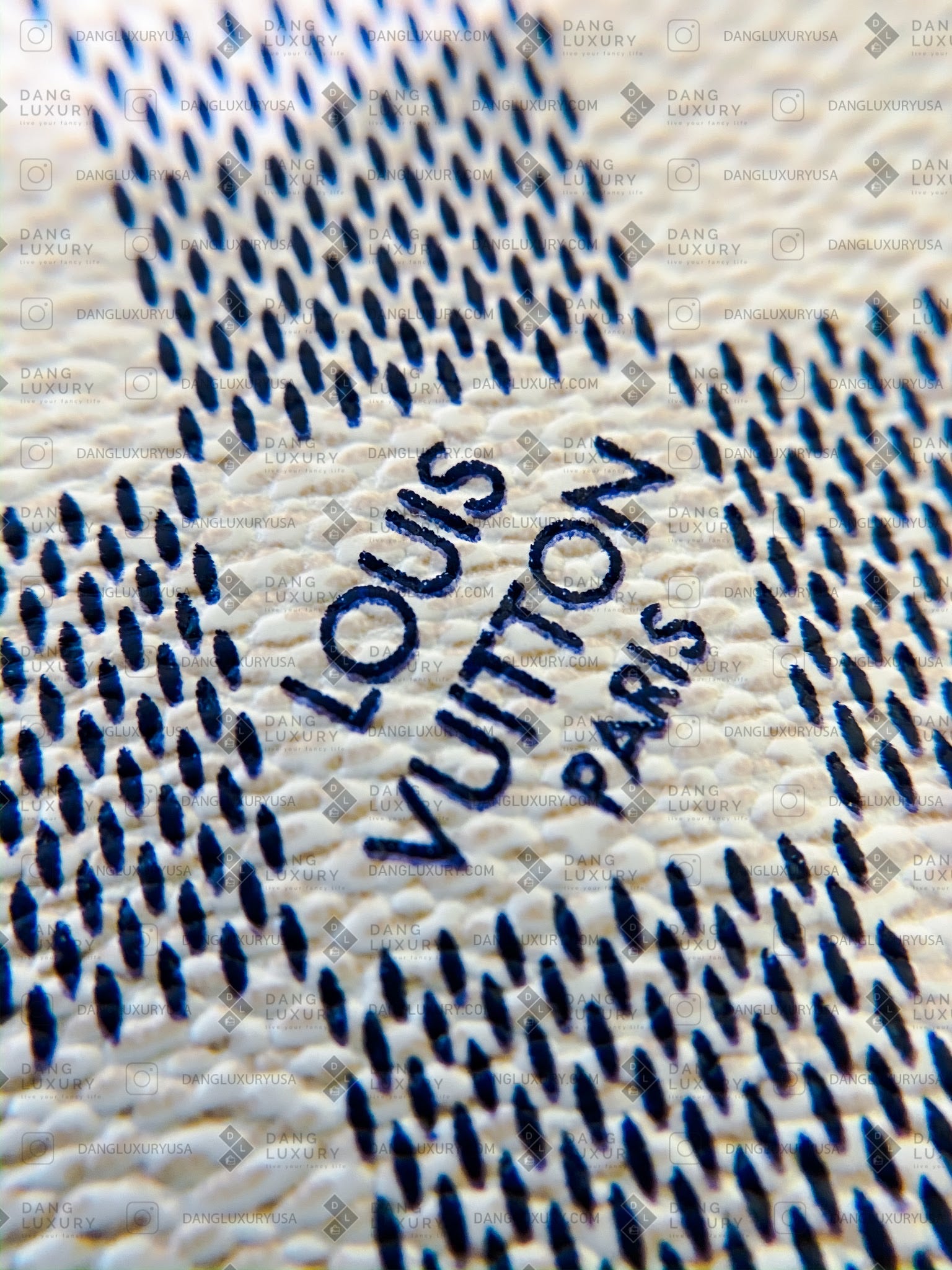 TOP Louis Vuitton LV Emilie Wallet Damier Azur