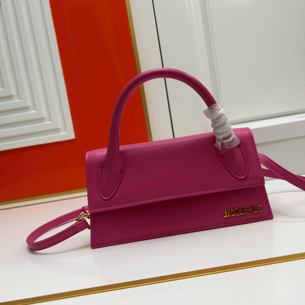 Jacquemus Leather Pocket Red Envelope  Bags  (Replica)