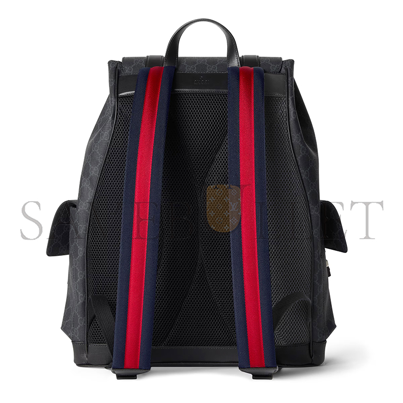 GUCCI GG BLACK LARGE BACKPACK 792080 (46*35*12cm)