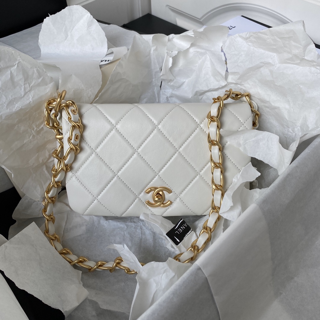 TOP CHANEL 23k Rolled Edge Cover Bags - 19×12×5cm - 3 Colors