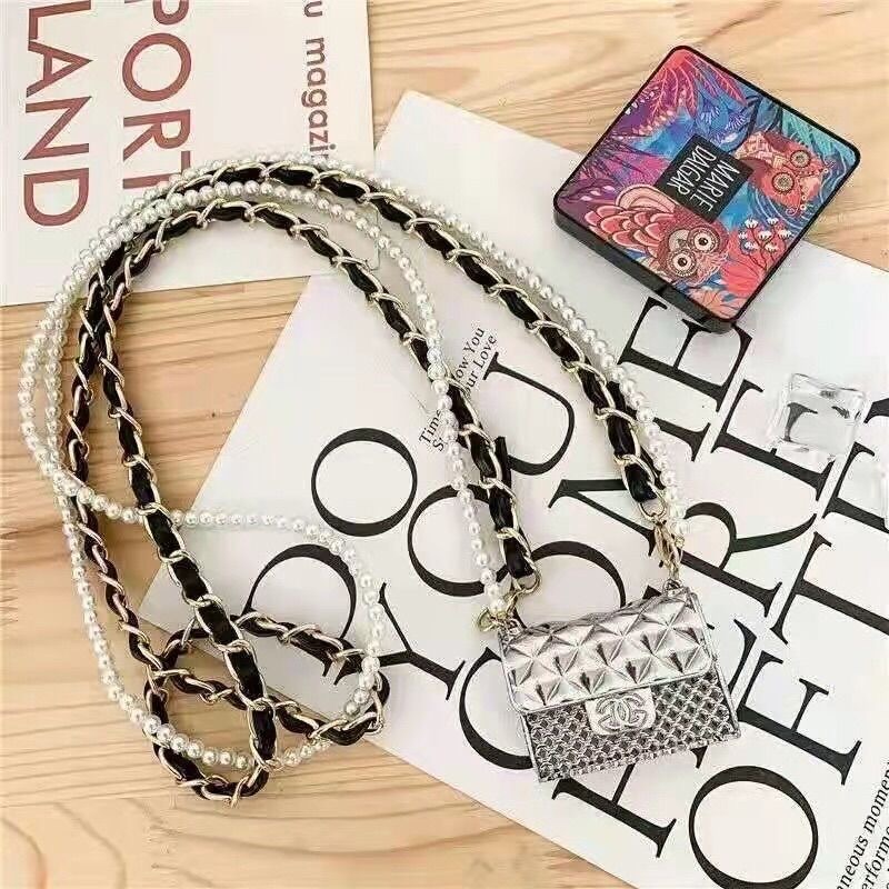 TOP CHANEL Mini Box Bag - Silver/Gold