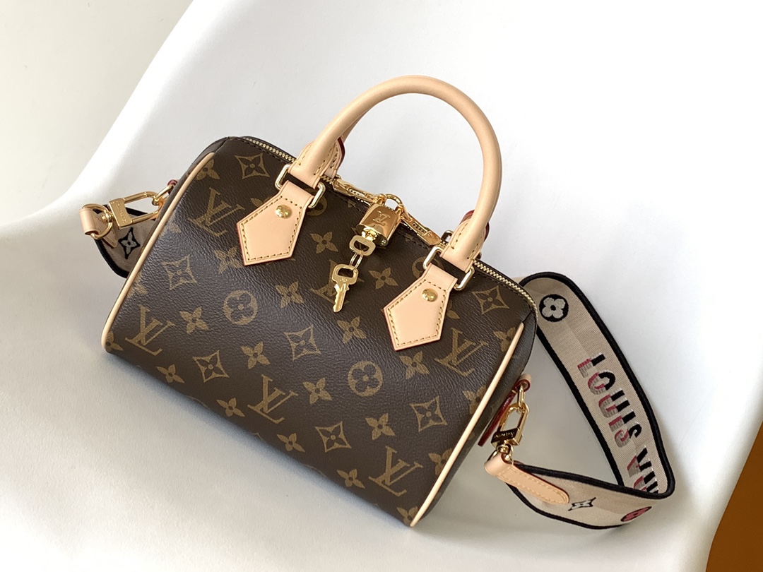 TOP Louis Vuitton LV Speedy Bandouliere 20  Bag 20 x 13.5 x 12 cm- 12 Colors