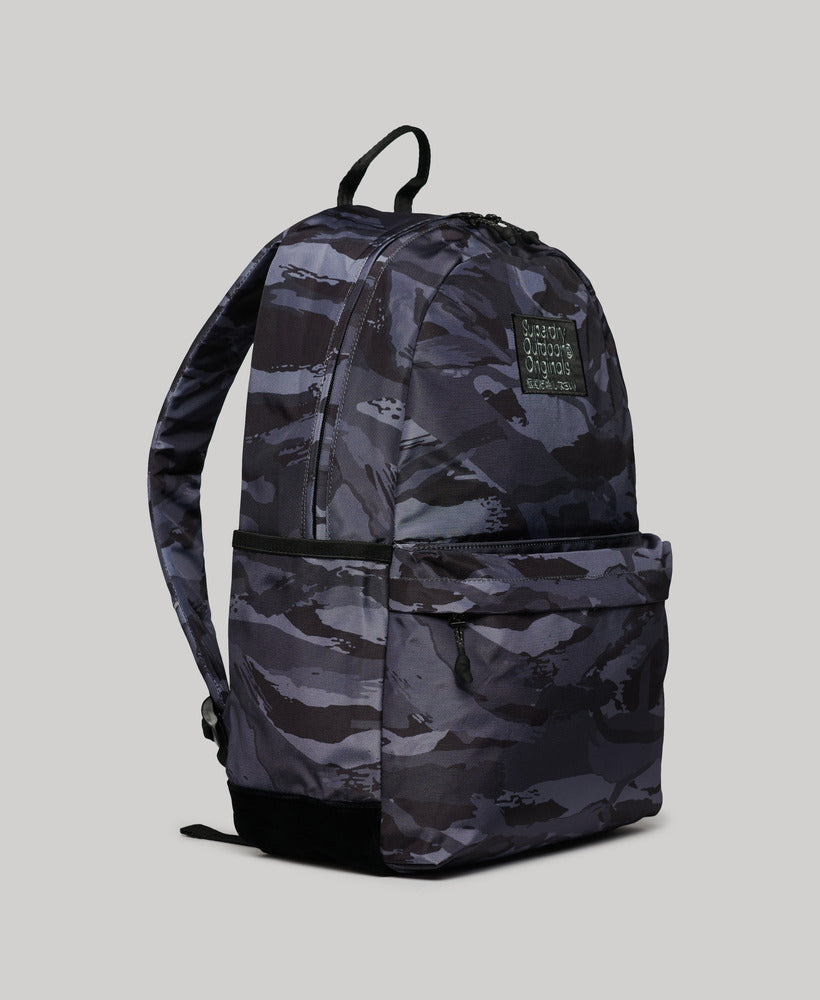 Printed Montana Backpack | Dark Grey Tiger Camo