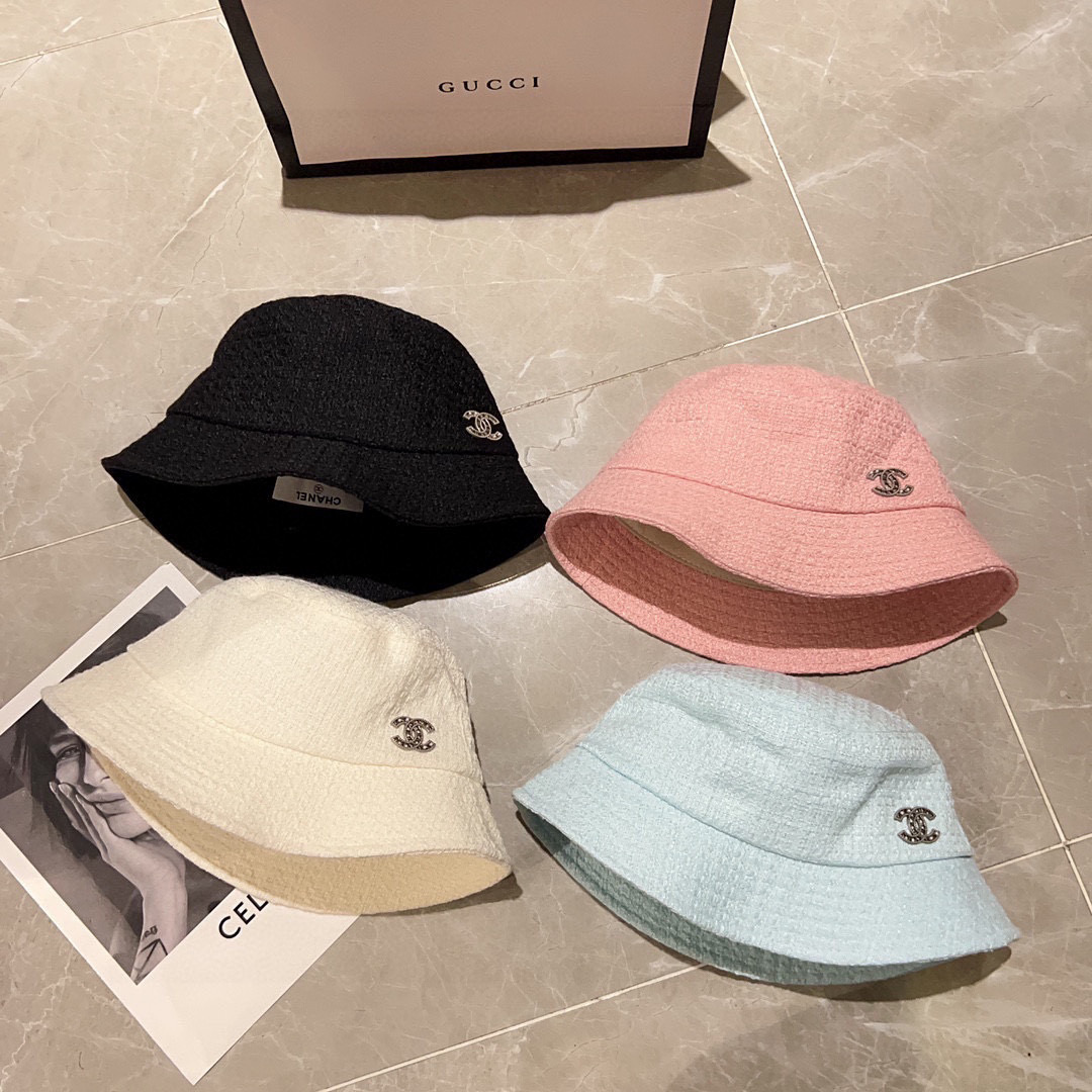 TOP CHANEL Knitted Hat - 4 Colour