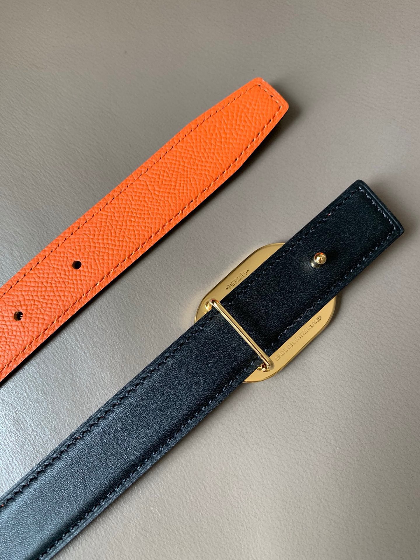 TOP HERMES Double Sided Waistband - 2.4CM