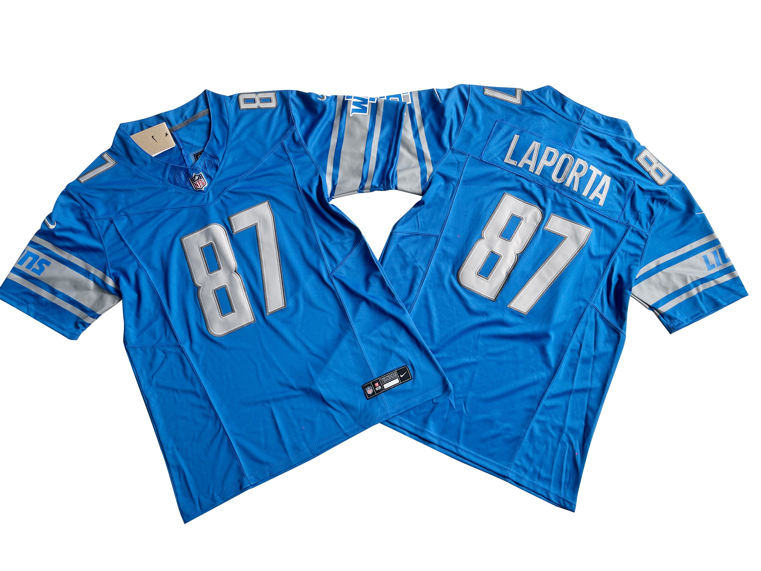 Detroit Lions 87# Sam Laporta  Vapor F.U.S.E. Limited Jersey