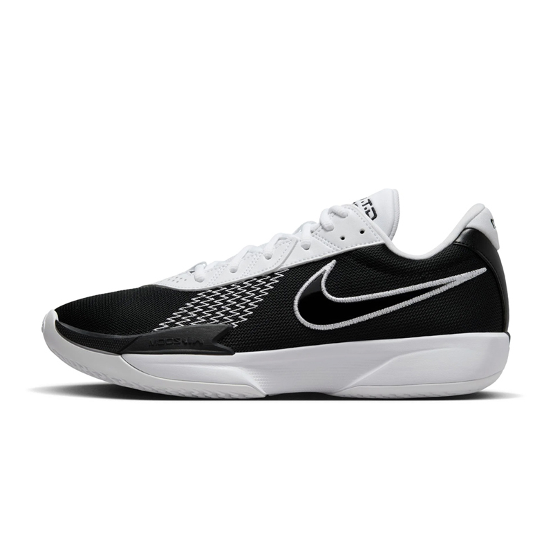 Nike Air Zoom GT Cut Academy Black White Basketball Shoes For Men