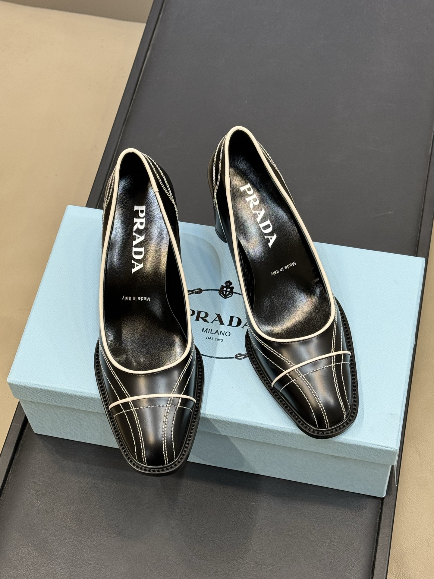 TOP PRADA High Heel Pumps - 3 Color