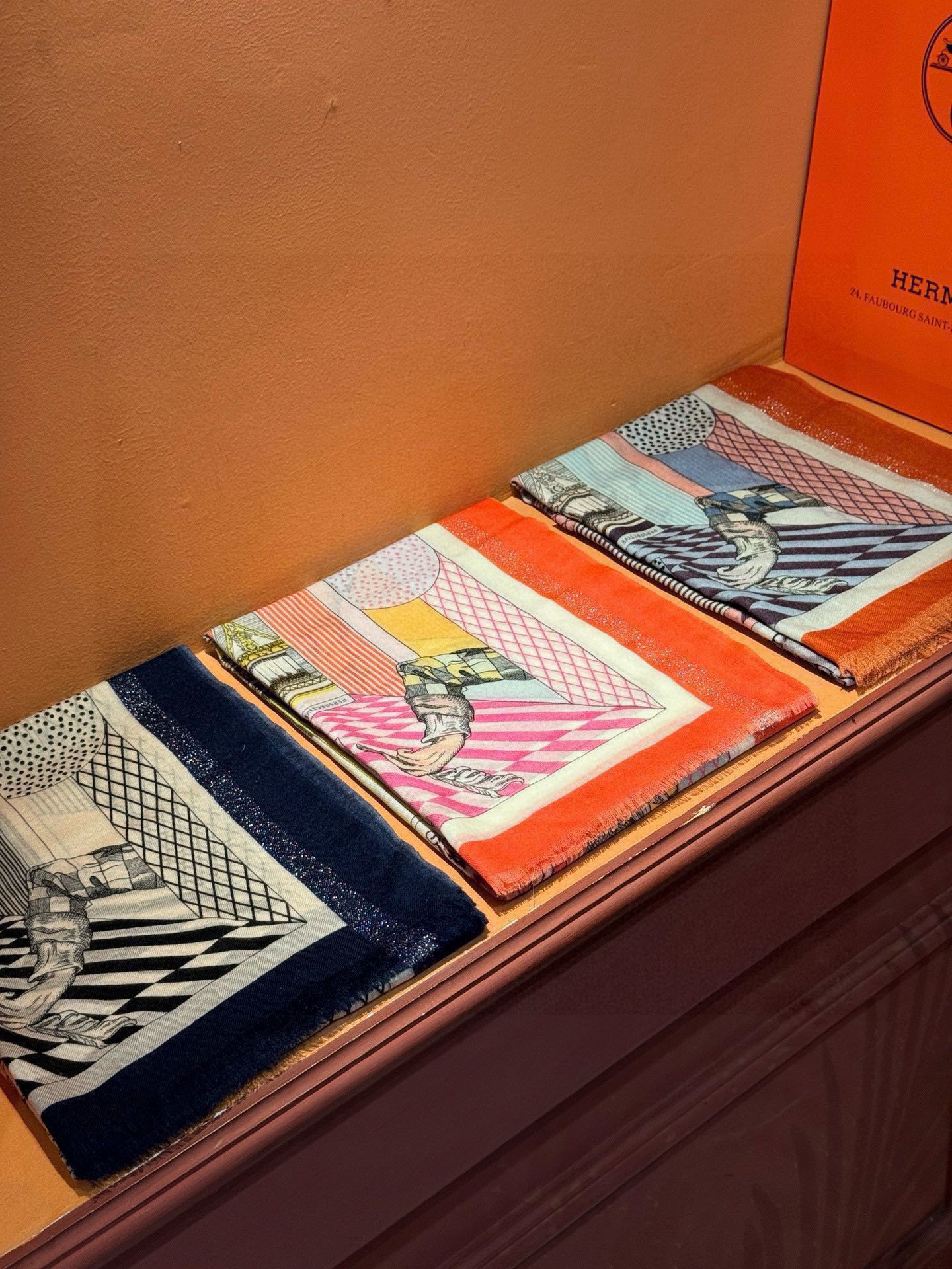 TOP HERMES Scarf 100cm*200cm - 3 Colors